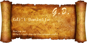 Gál Daniella névjegykártya