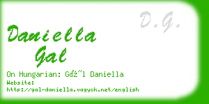daniella gal business card